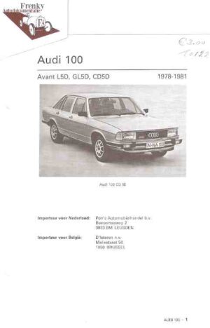 Audi 100, 1978 - 1981
