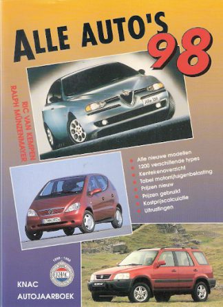 Alle Auto's 1998