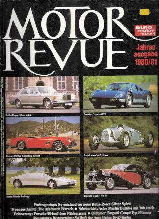 Motor Revue, Jahresausgabe 1980/81