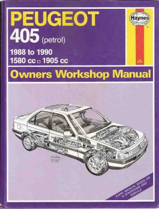 Peugeot 405, 1988 - 1990
