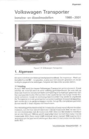VW Transporter, 1990 - 2001