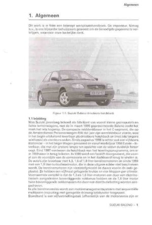Suzuki Baleno, 1995 - 2001