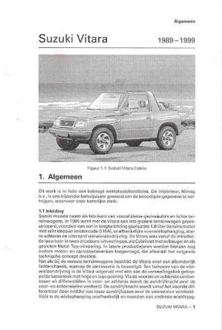 Suzuki Vitara, 1989 - 1999