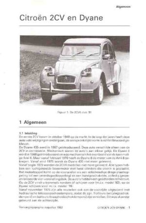 Vraagbaak Citroen 2 CV, Dyane, 1975-1981