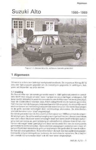 Suzuki Alto, 1986 - 1989