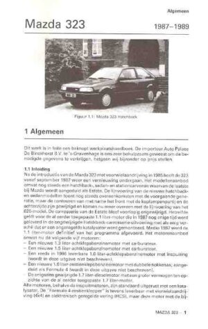 Mazda 323, 1987 - 1989