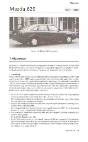 Mazda 626, 1987 - 1989