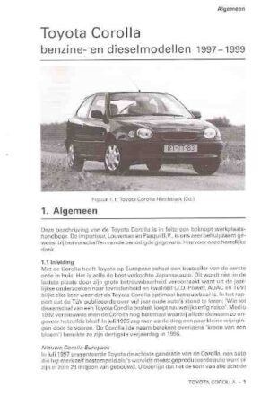 Toyota Corolla, 1997 - 1999