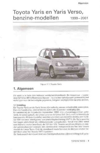 Toyota Yaris en Yaris Verso, 1999 - 2001