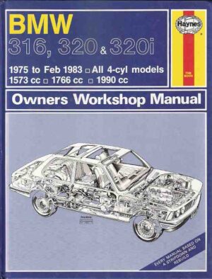 BMW 316, 320 & 320i Owners Workshop Manual, 1975-1983