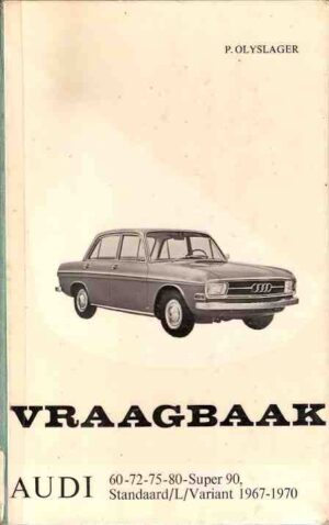 Audi 60-72-75-80-Super 90, 1967 - 1970