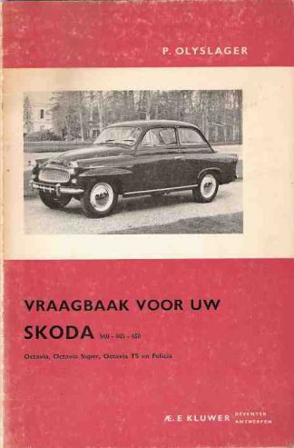 Vraagbaak Skoda 440 - 445 - 450 - Octavia