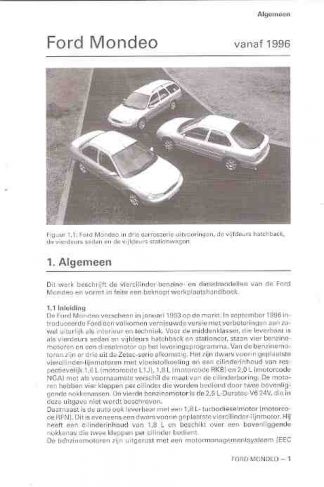 Ford Mondeo, 1996 - 1999