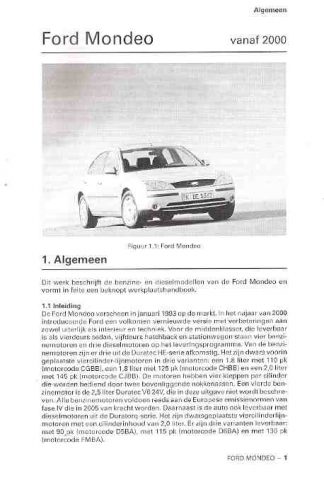 Ford Mondeo, 2000 - 2003