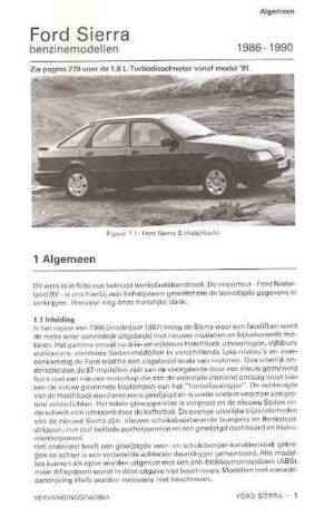 Ford Sierra, 1986 - 1990