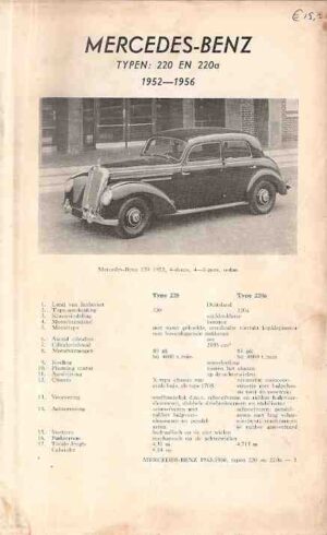Mercedes-Benz 220, 1952 - 1956