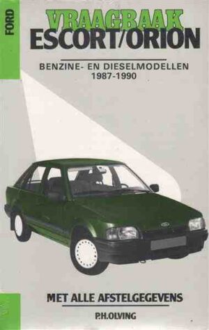 Ford Escort - Orion, 1987 - 1990