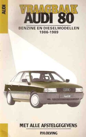 Audi 80, 1986 - 1989