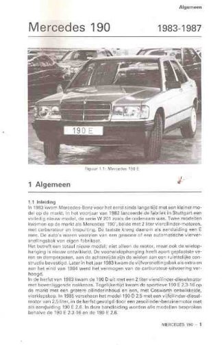 Mercedes 190, 1983