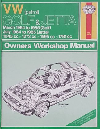 Volkswagen (Petrol) Golf and Jetta Owners Workshop Manual, 1984-1985