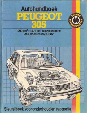 Autohandboek Peugeot 305 alle modellen, 1978-1982