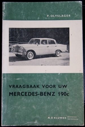 Vraagbaak Mercedes-Benz 190c, 1963-1965