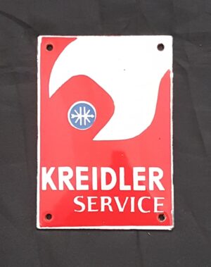 Kreidler Service Sleutel bord, geëmailleerd wandbord