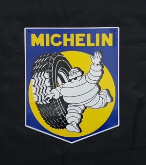 Michelin metalen reclame wandbord, bibendum