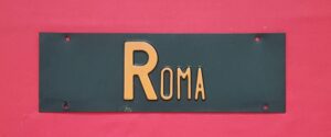 Roma nummerplaat