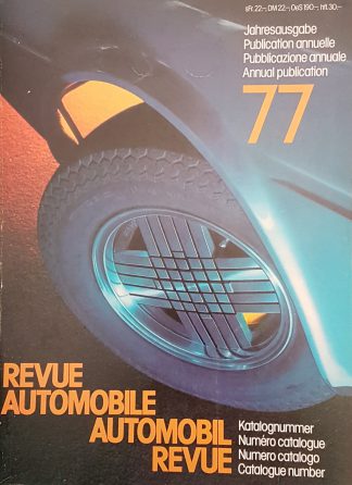 Automobil Revue 1977, Revue Automobile 1977