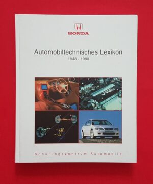 Honda Automobiltechnisches Lexikon 1948-1998