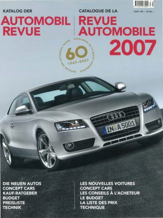 Automobil Revue 2007, Revue Automobile 2007