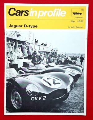 Jaguar D-type, cars in profile no 11
