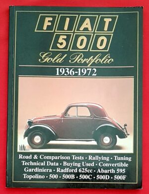 Fiat 500 Gold Portfolio, 1936-72