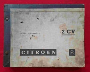 Reparatie - Handboek 2CV (uitgave 1962)